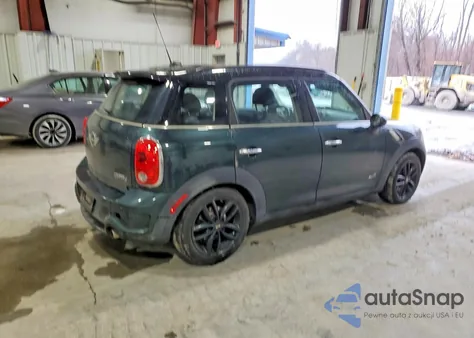 2012 Mini Cooper S Countryman z USA, uszkodzony, nr VIN WMWZC5C58CWL57153